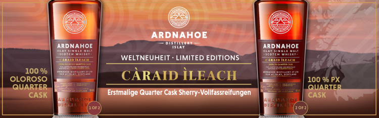 Preview: Ardnahoe Càraid Ìleach PX Sherry Quarter Casks Edition No.2
